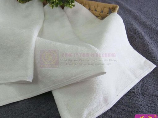 KHĂN MẶT KHÁCH SẠN TIÊU CHUẨN 34X70 100G