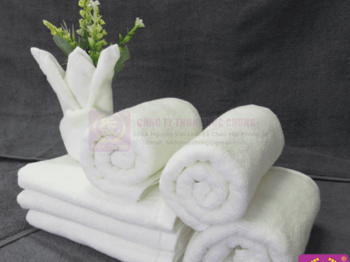 KHĂN MẶT KHÁCH SẠN TIÊU CHUẨN 34X70 140G