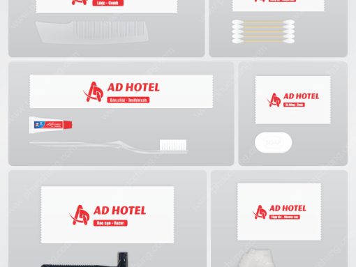 BỘ MÔI TRƯỜNG IN LOGO AD HOTEL