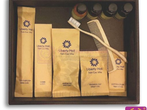 BỘ DRAFF IN LOGO LIBERTY HALL VILLA