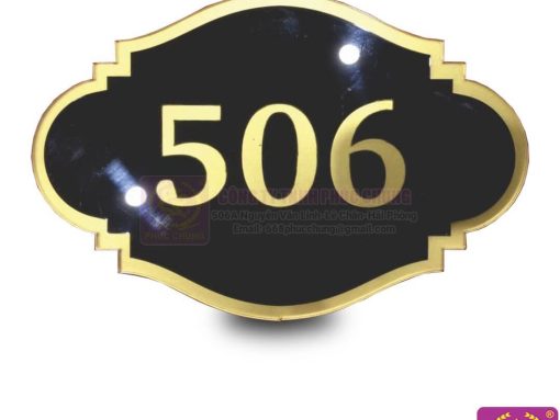 BIỂN PHÒNG MICA GIẢ KIM