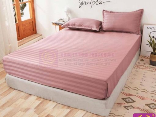 BỘ CHĂN GA GỐI HỒNG PHẤN