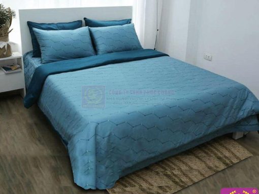 BỘ CHĂN GA GỐI XANH