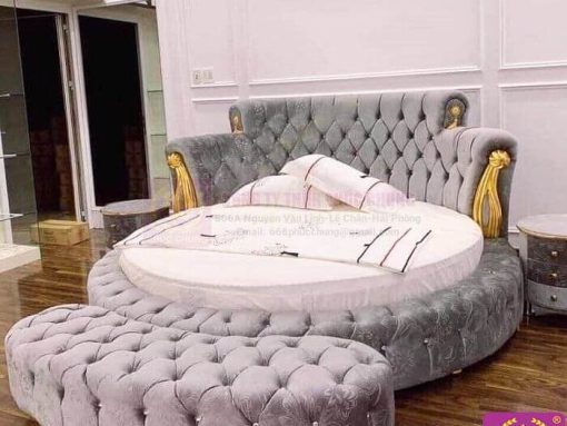 GIƯỜNG + ĐỆM TRÒN M4