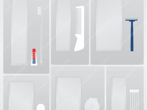 BỘ AMENITIES BAO BẠC - SLIVER AMENITIES SET