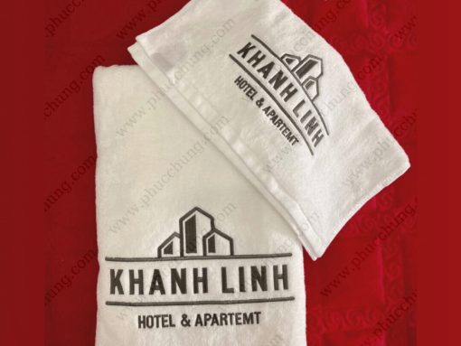 KHĂN IN LOGO KHÁNH LINH