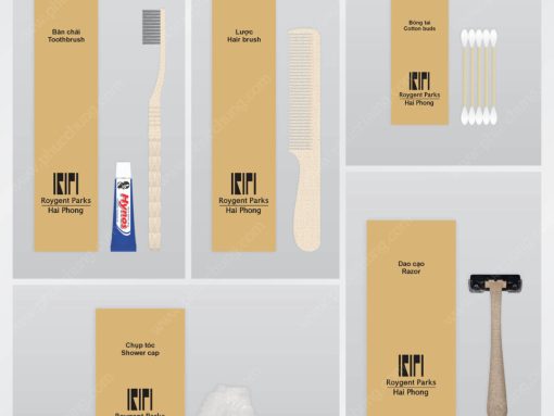 BỘ BỘT BẮP IN LOGO ROYGENT PARK