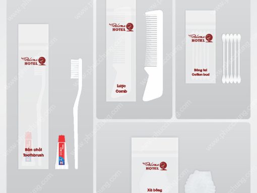 BỘ CPE IN LOGO PALOMA HOTEL