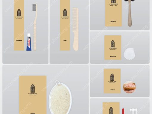 BỘ DRAFF IN LOGO LE CHANVRE HOTEL & SPA