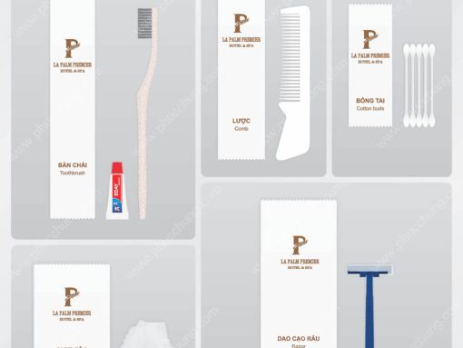 BỘ MÔI TRƯỜNG IN LOGO LA PALM PREMIER HOTEL