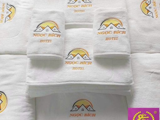 Khăn thêu khách sạn - Ngọc Bích Hotel