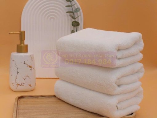 Khăn Khách Sạn Trắng Cao Cấp – Mua Sỉ Giá Tốt, Giao Nhanh Toàn Quốc