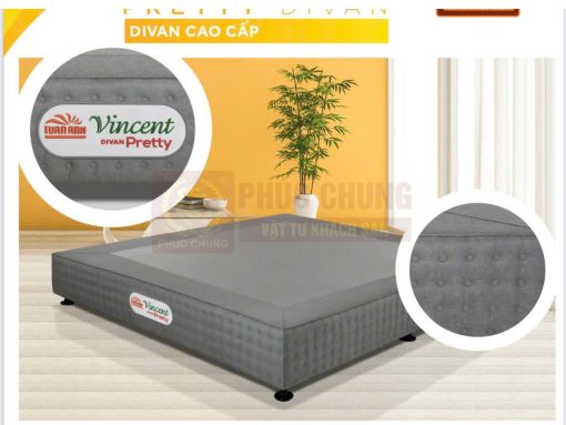 Đệm Khách Sạn Vincent Divan Pretty – Hoàn Thiện Giấc Ngủ Sang Trọng
