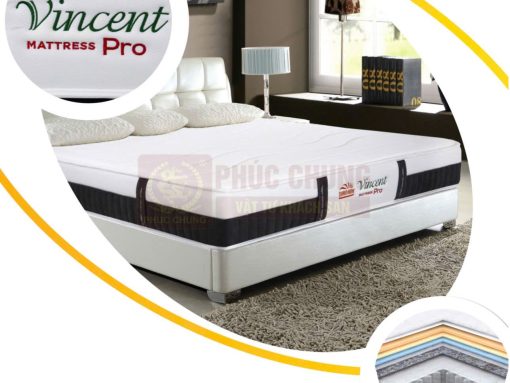 Đệm Khách Sạn Vincent Mattress Pro – Giấc Ngủ Chuyên Nghiệp, Nâng Chuẩn Dịch Vụ