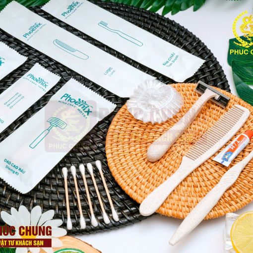 Bộ amenities tiêu chuẩn khách sạn 4 sao cho phoenix minh châu hotel