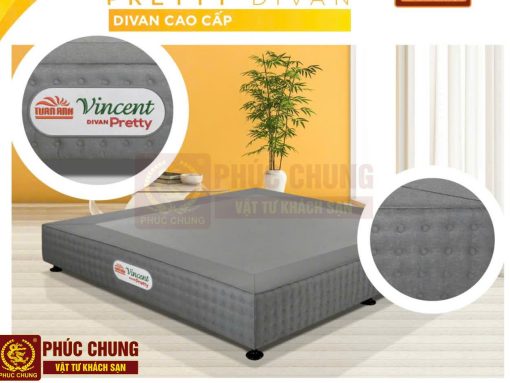 Divan cao cấp Vincent – Sang trọng, chắc chắn, bền bỉ cho khách sạn & homestay