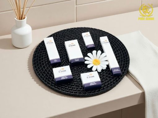 AMENITIES KHÁCH SẠN TONE TRẮNG – TÍM | THANH LỊCH & HIỆN ĐẠI