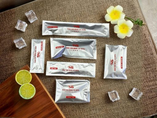 Bộ Amenities In Logo Chuẩn Khách Sạn – New Sun Mong Cai Hotel: Gọn Gàng, Sạch Sẽ, Nâng Tầm Trải Nghiệm Lưu Trú