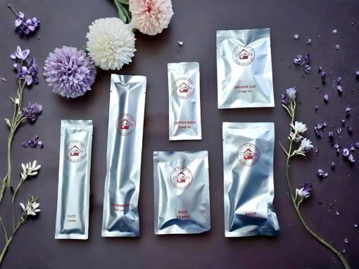 Set Amenities In Logo – Tone Bạc Sang, Chuẩn Chỉnh Từng Chi Tiết