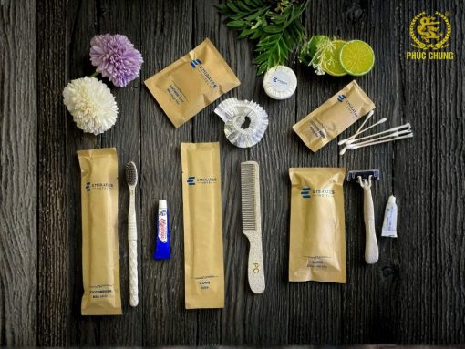 Set Amenities Khách Sạn – Gọn Gàng, Đồng Bộ, Chuyên Nghiệp