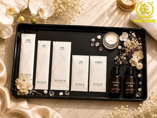Bộ Amenities Khách Sạn Eco Trắng – Thanh Lịch, Tinh Gọn Và Thân Thiện