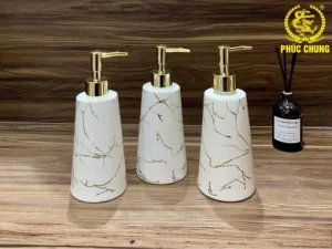 Bình Dầu Gội Khách Sạn Có Vòi Nhấn – Tiện Dụng, Gọn Gàng, Dễ Sử Dụng