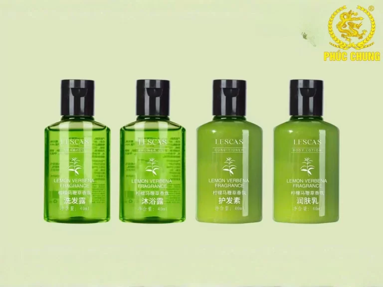 Bộ amenities khách sạn 40ml hương Lemon Verbena