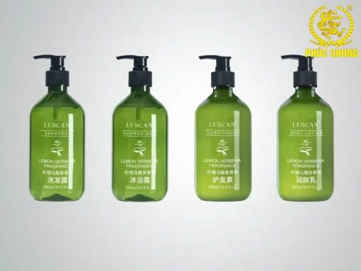 Bộ amenities khách sạn Lescas Lemon Verbena 500ml