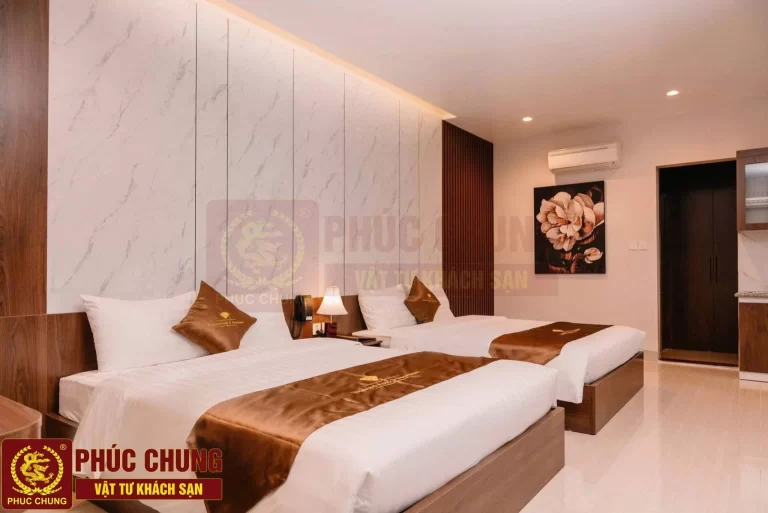 Chăn ga gối khách sạn – Hoàn thiện không gian nghỉ ngơi chuyên nghiệp