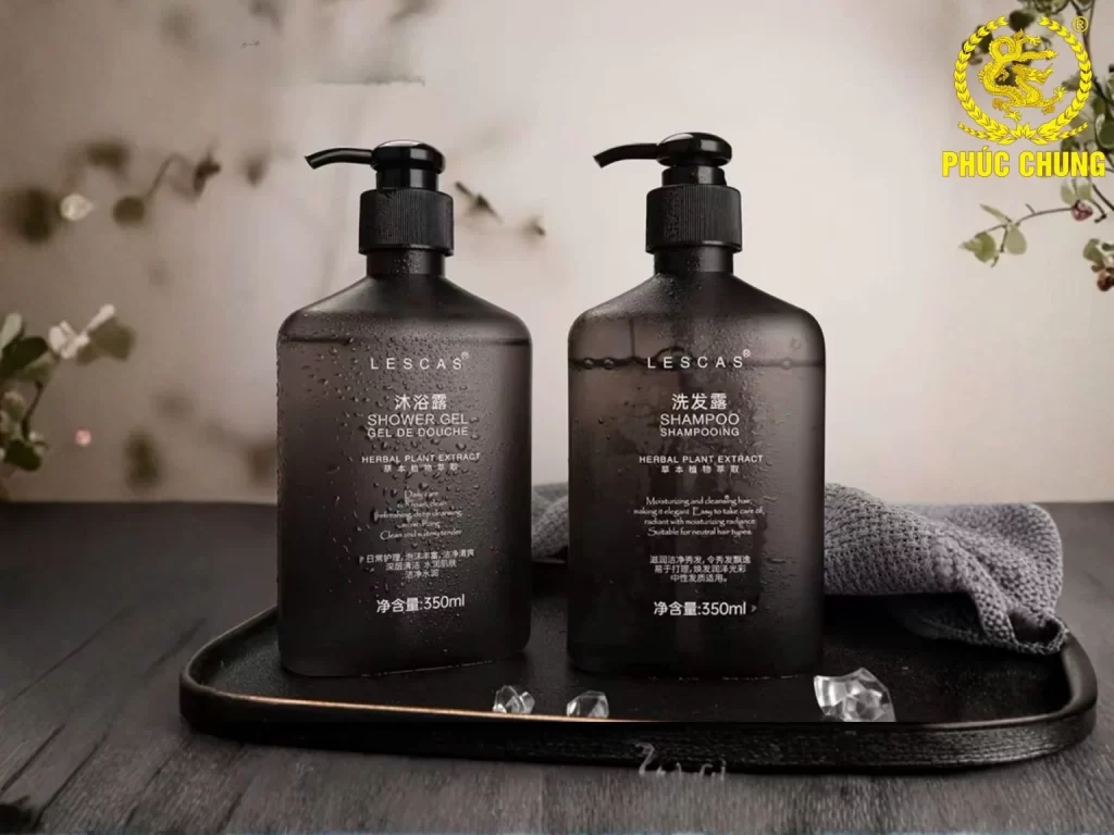 Bộ dầu gội sữa tắm Lescas 350ml cho khách sạn