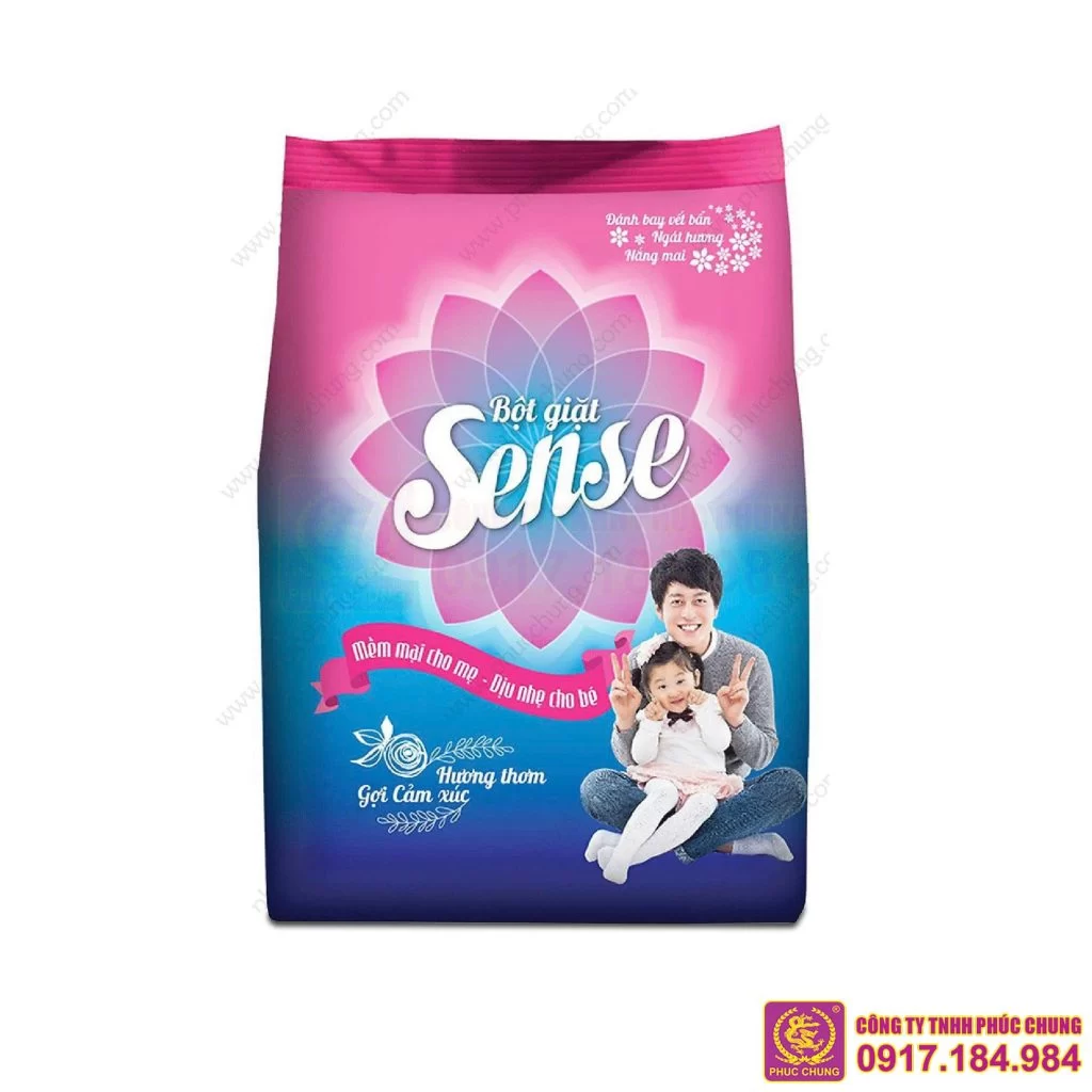 Bột giặt Sense dùng cho khách sạn nhà nghỉ và cơ sở lưu trú