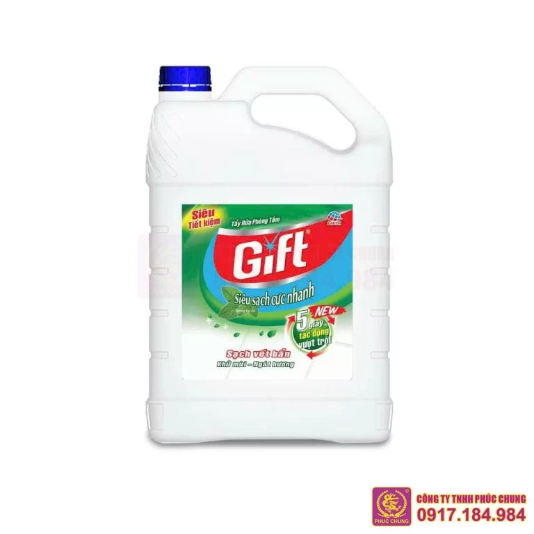 Nước tẩy rửa phòng tắm Gift can lớn cho khách sạn