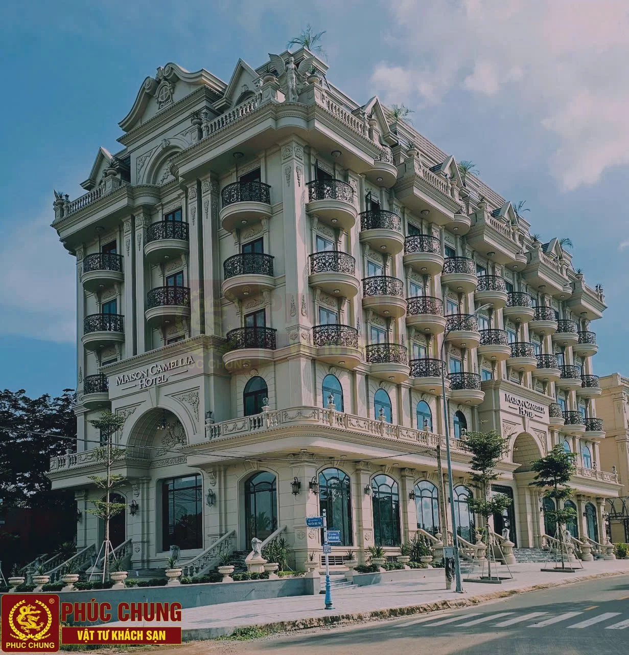 Maison Camellia Hotel – Hoàn thiện không gian đẳng cấp cùng Vật tư khách sạn Phúc Chung