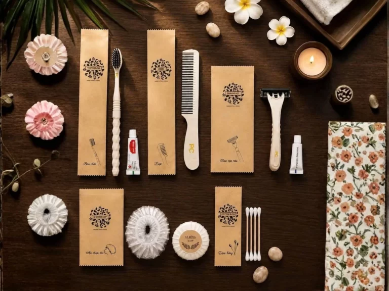 Bộ amenities khách sạn – đầy đủ tiện nghi và chỉn chu cho từng phòng nghỉ