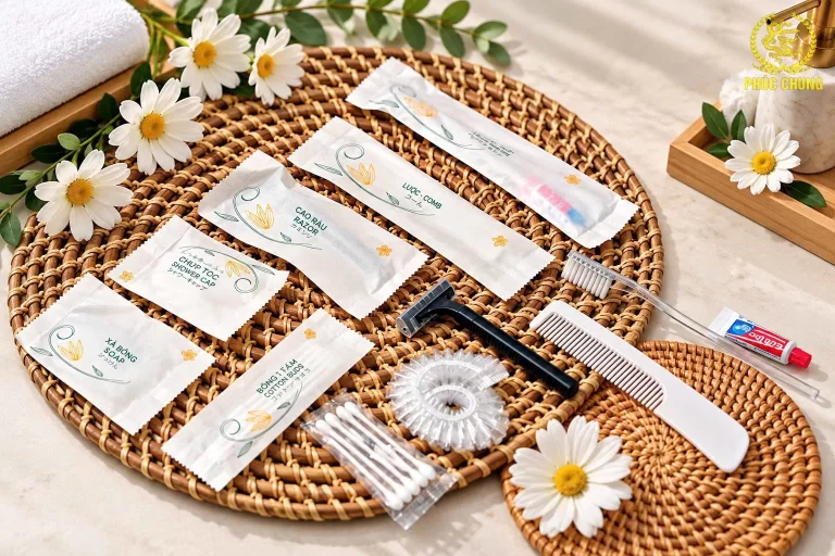 Bộ Amenities Khách Sạn – Đầy Đủ Tiện Ích, Chỉn Chu Từng Chi Tiết Phòng Nghỉ