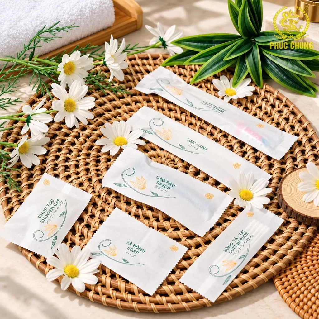 Bộ Amenities Khách Sạn – Đầy Đủ Tiện Ích, Chỉn Chu Từng Chi Tiết Phòng Nghỉ